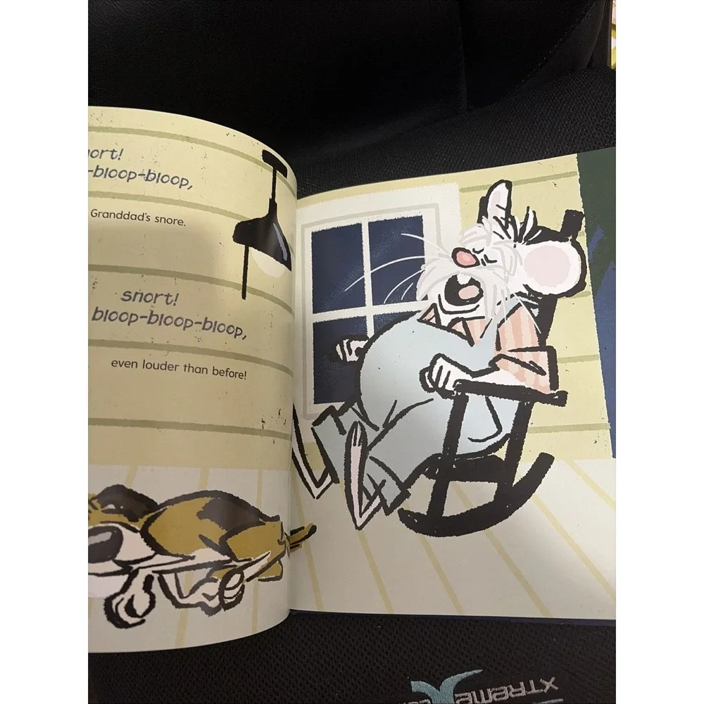 It's So Quiet Children's Book Bedtime Story Blue Mouse Hardcover 2021